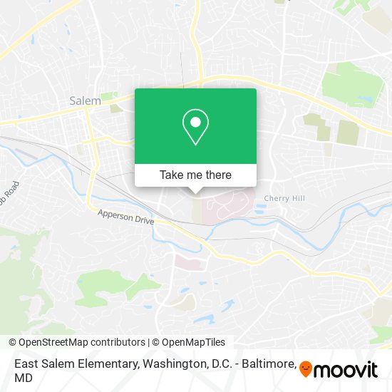 East Salem Elementary map