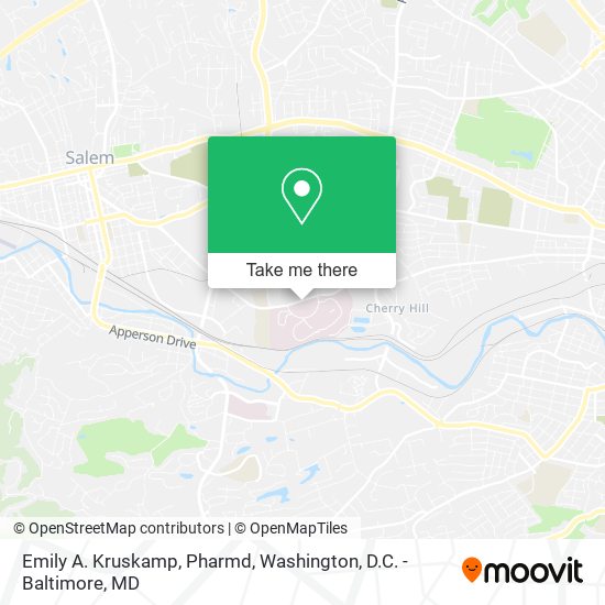 Emily A. Kruskamp, Pharmd map