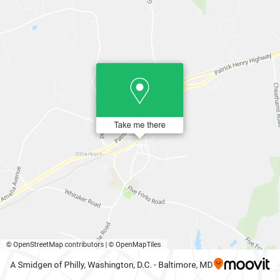 Mapa de A Smidgen of Philly