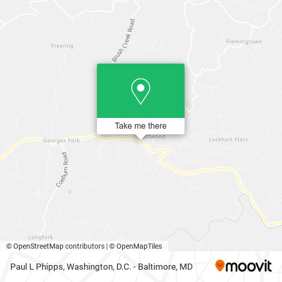 Paul L Phipps map