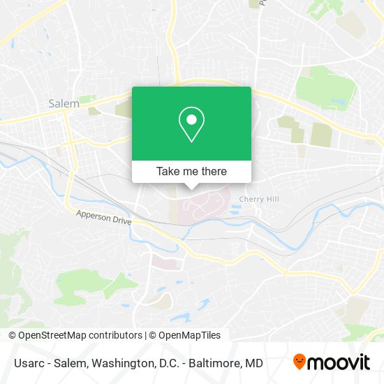 Usarc - Salem map