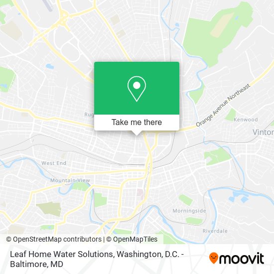 Leaf Home Water Solutions map