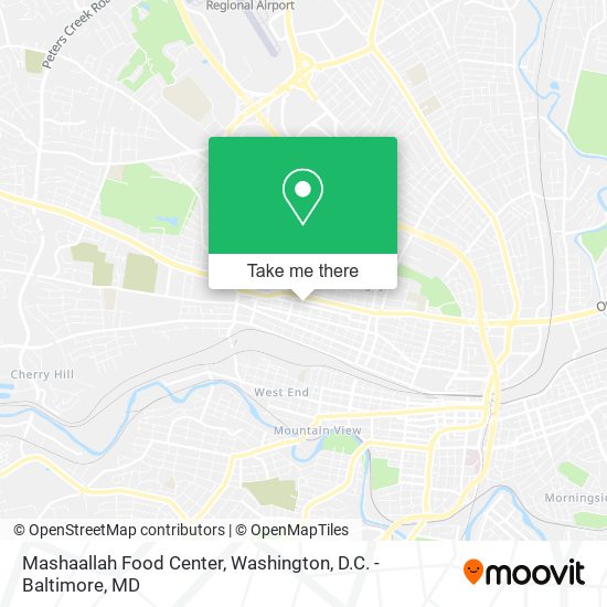 Mapa de Mashaallah Food Center