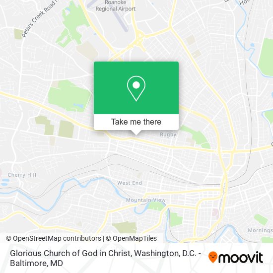 Mapa de Glorious Church of God in Christ