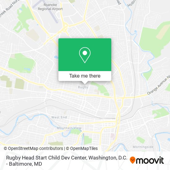 Rugby Head Start Child Dev Center map