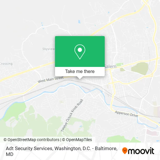 Adt Security Services map