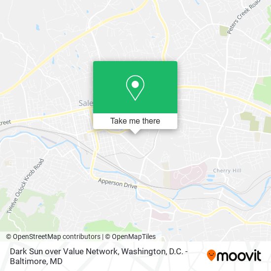 Mapa de Dark Sun over Value Network