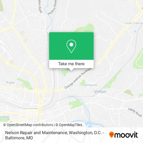 Mapa de Nelson Repair and Maintenance