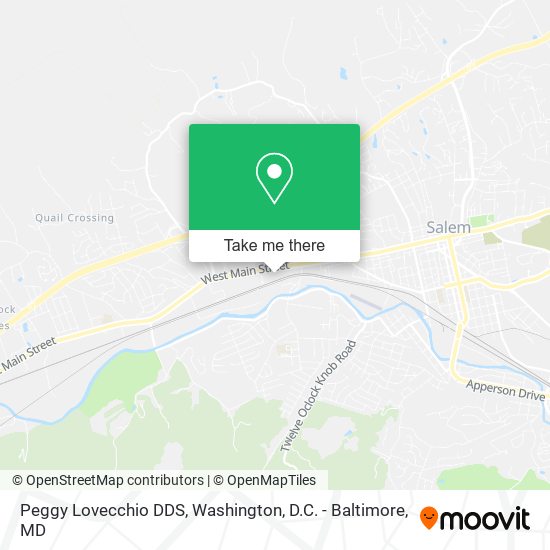 Peggy Lovecchio DDS map