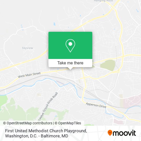 Mapa de First United Methodist Church Playground