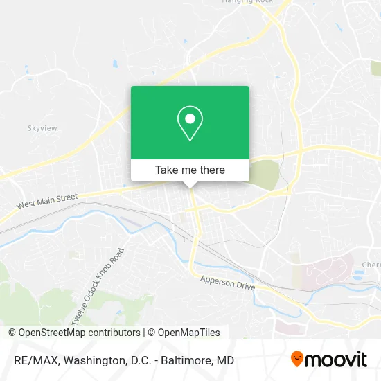 RE/MAX map