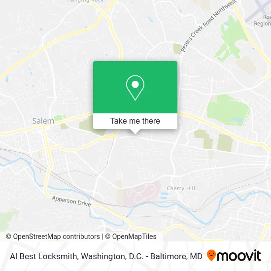 Al Best Locksmith map