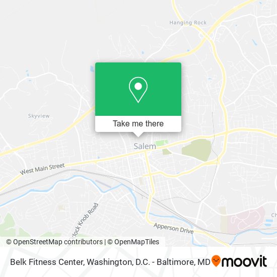 Belk Fitness Center map