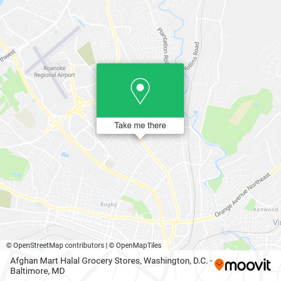 Afghan Mart Halal Grocery Stores map