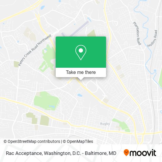 Rac Acceptance map