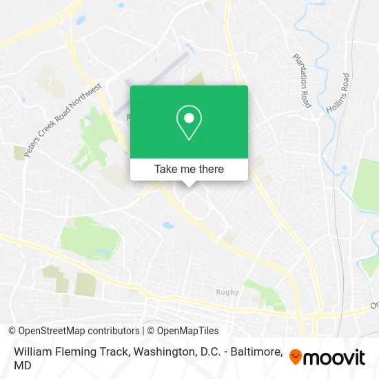 William Fleming Track map