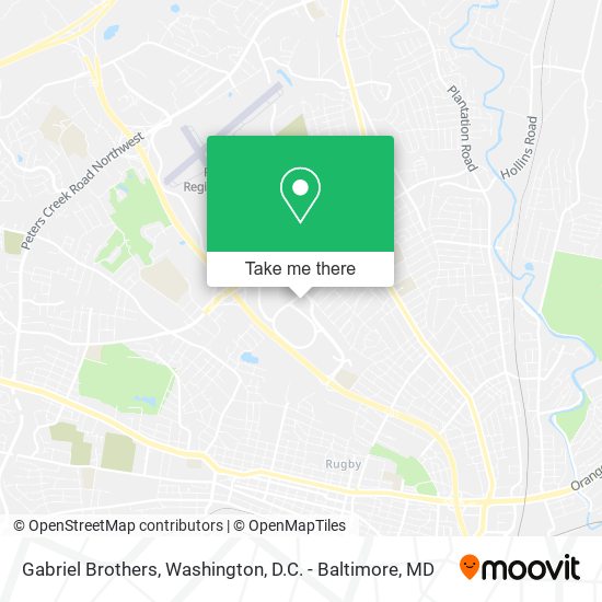 Gabriel Brothers map