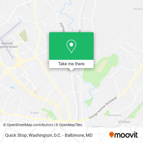 Quick Stop map