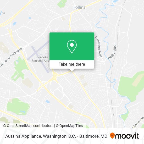 Mapa de Austin's Appliance