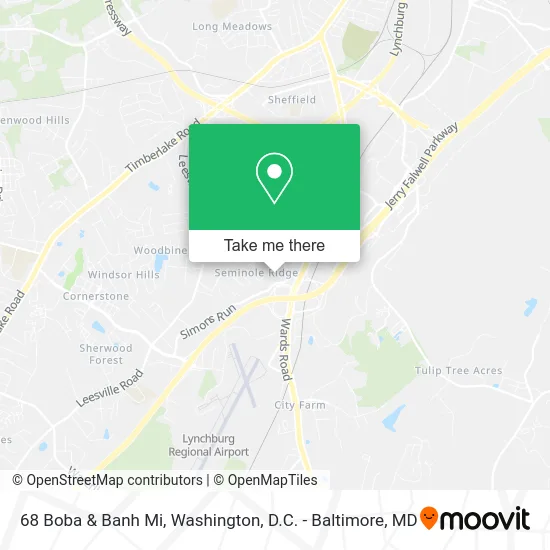 68 Boba & Banh Mi map