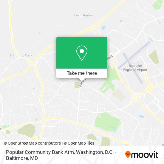 Popular Community Bank Atm map