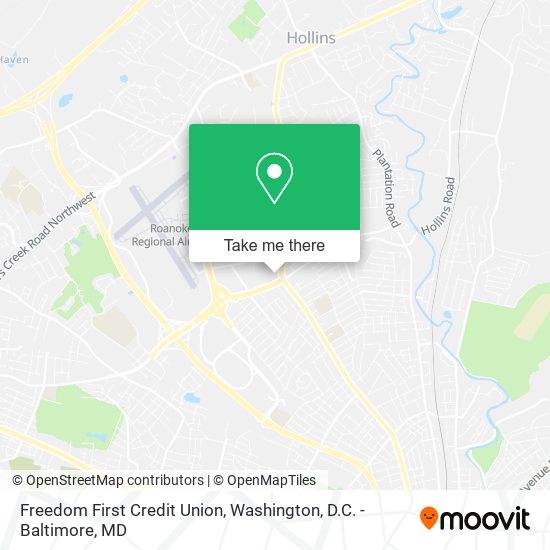 Freedom First Credit Union map
