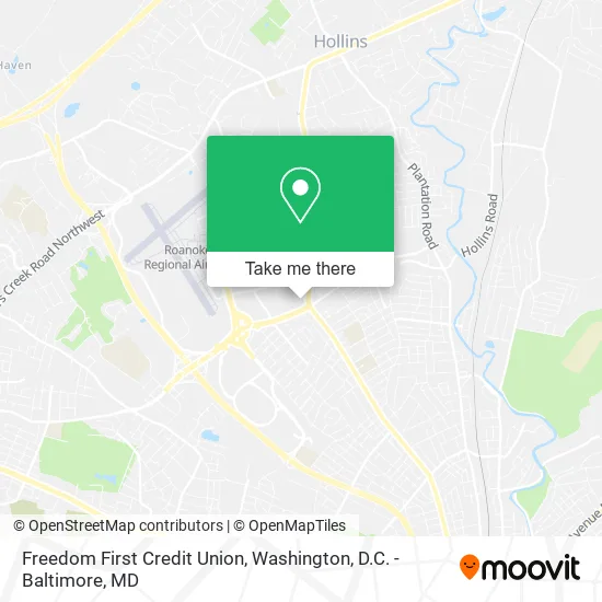 Mapa de Freedom First Credit Union