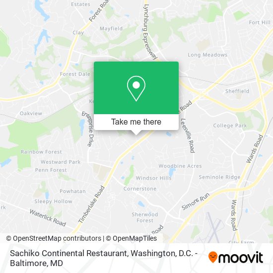 Sachiko Continental Restaurant map
