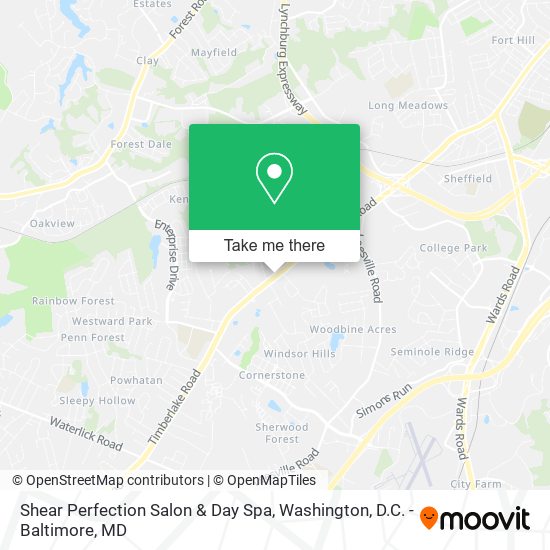 Shear Perfection Salon & Day Spa map