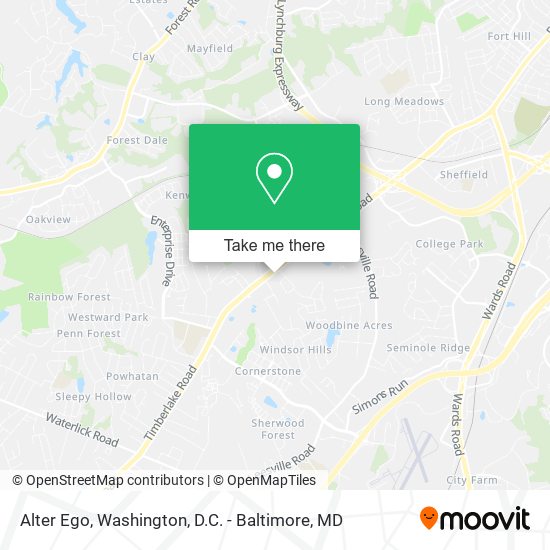 Alter Ego map