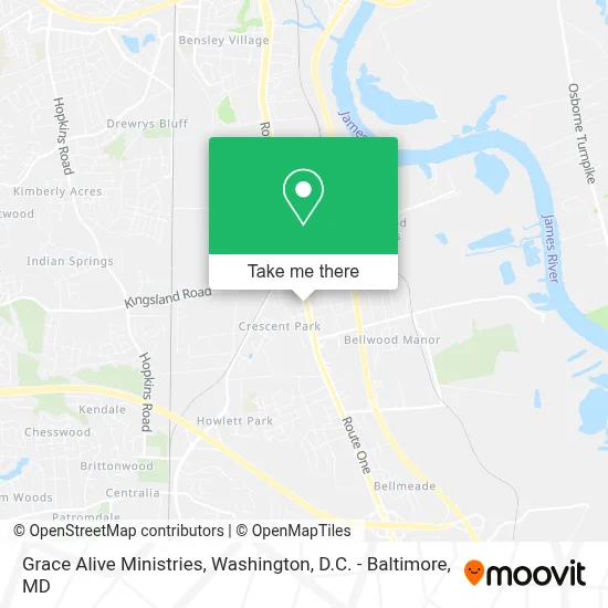 Grace Alive Ministries map