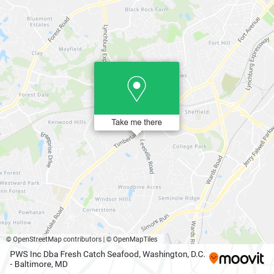 PWS Inc Dba Fresh Catch Seafood map
