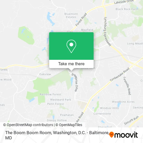 The Boom Boom Room map