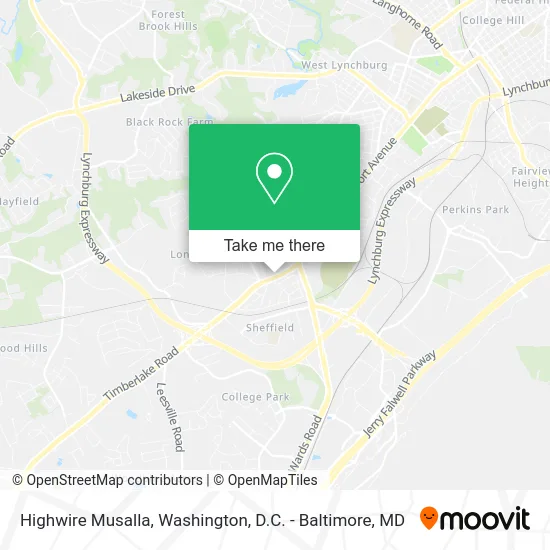 Highwire Musalla map