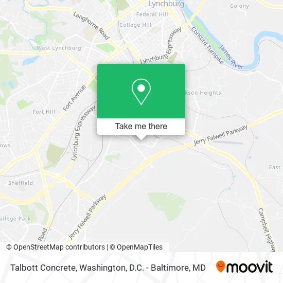 Mapa de Talbott Concrete