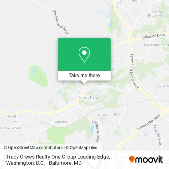 Tracy Crews Realty One Group Leading Edge map