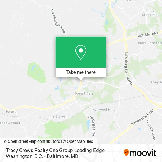 Tracy Crews Realty One Group Leading Edge map