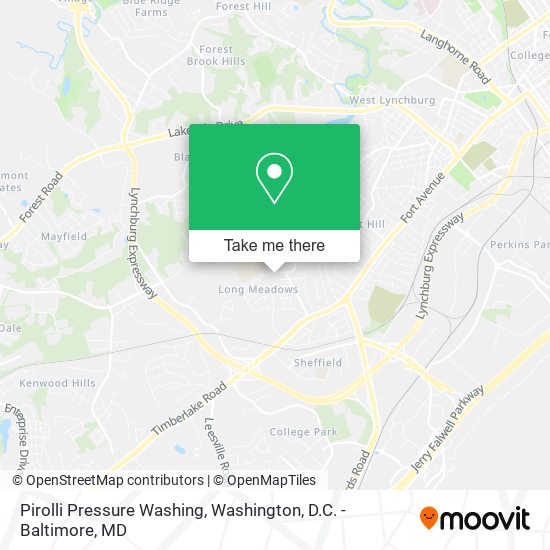 Mapa de Pirolli Pressure Washing