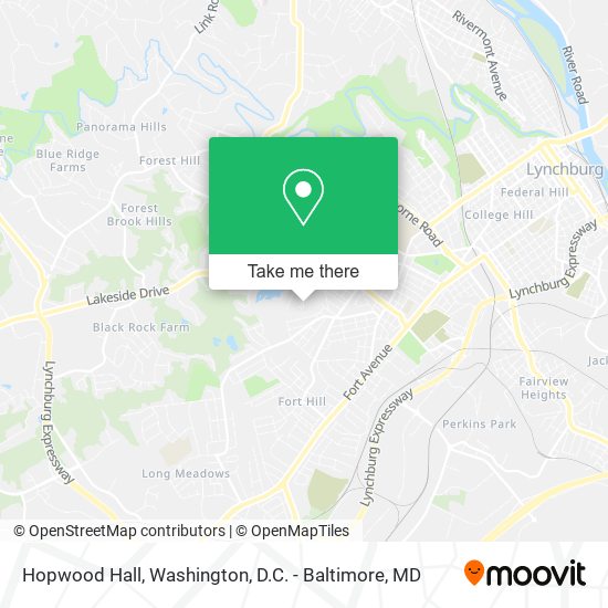 Hopwood Hall map