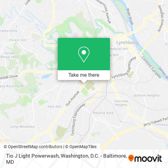Tio J Light Powerwash map