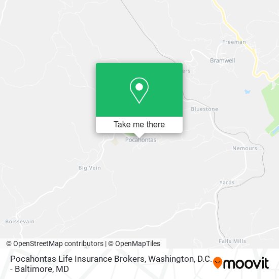 Mapa de Pocahontas Life Insurance Brokers