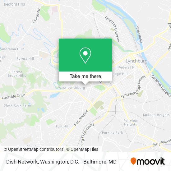 Dish Network map