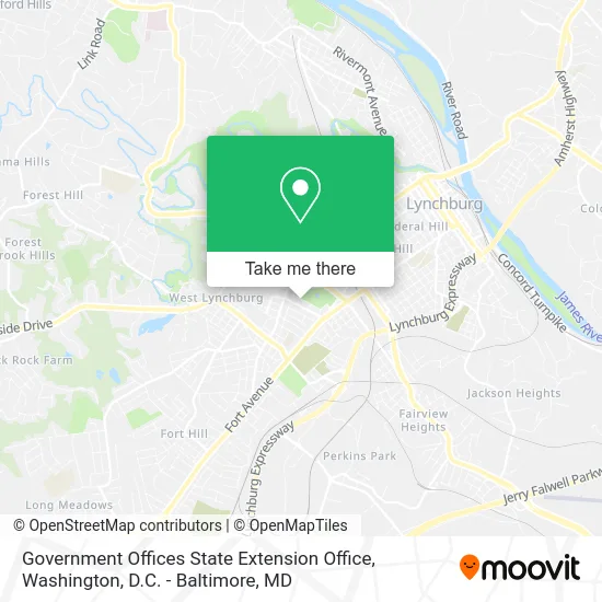 Government Offices State Extension Office map
