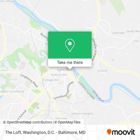 Mapa de The Loft