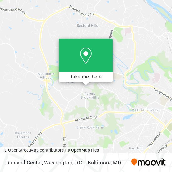 Rimland Center map
