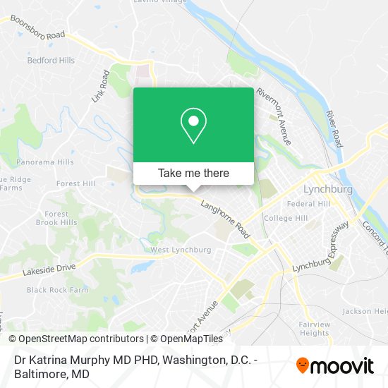 Mapa de Dr Katrina Murphy MD PHD