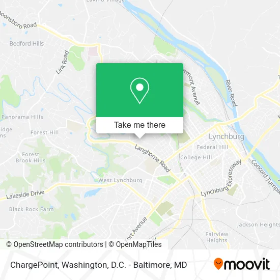 ChargePoint map