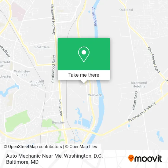 Auto Mechanic Near Me map