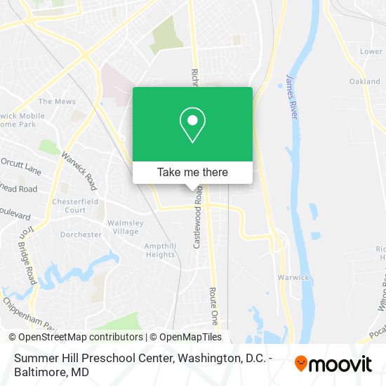 Mapa de Summer Hill Preschool Center