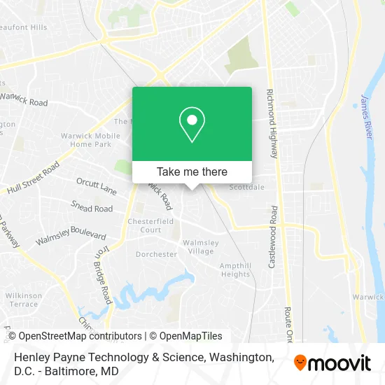 Henley Payne Technology & Science map